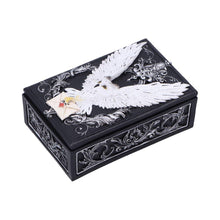 Load image into Gallery viewer, Gothic Owl Messenger Box Wiccan Witchcraft Storage Keepsake Fantasy Ornament
