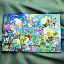 Load image into Gallery viewer, Abstract Ceramic Art Tile by Miki De Goodaboom 30x20cm Wall Plaque Decor