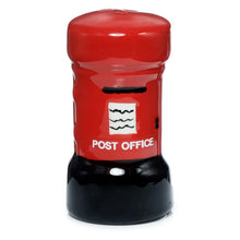 Load image into Gallery viewer, London Inspired Ceramic Salt and Pepper Shakers Red Phone Box Post Office Design
