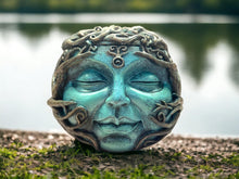 Load image into Gallery viewer, Mystical Greenman Trinket Box - Handcrafted Resin Altar Box, Celtic Pagan Storage, Spiritual Decor-OsirisTradingUK