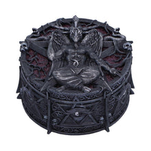 Load image into Gallery viewer, Gothic Baphomet Pagan Trinket Box | Wiccan Decor Nemesis Now Ornament 11cm