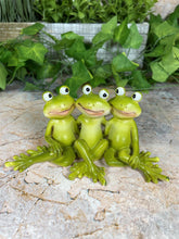 Laden Sie das Bild in den Galerie-Viewer, Hilarious Frog Crew Resin Figurine Garden Ornament Lawn Decoration-OsirisTradingUK