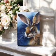 Load image into Gallery viewer, HARE Ceramic Art Tile by D. Finney – 30x20 cm, Ready to Hang, Beautiful Gift