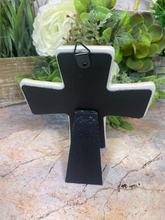 Load image into Gallery viewer, Porcelain Cross God Serenity Prayer Timeless Christian Decor Spiritual Keepsake Faithful Home Accent Inspirational Gift