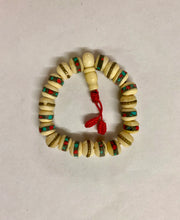 Load image into Gallery viewer, Handmade Tibetan Bone Wrist Mala Bracelet with Protective Pouch - Authentic Prayer Beads for Meditation and Mindfulness-OsirisTradingUK