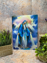 Load image into Gallery viewer, 3D Holographic Poster - Our Lady of the Miraculous Virgin Mary - Lenticular Religious Wall Art - 35 x 25 cm-OsirisTradingUK