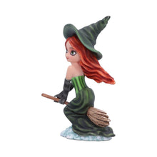 Load image into Gallery viewer, Adorable Willow Witch Figurine 16cm Cute Resin Witch Decor Gift Boxed