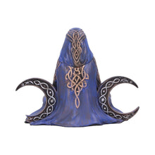 Load image into Gallery viewer, Mini Triple Moon Goddess Figurine 8.5cm | Mystical Wiccan Decor | Hand-Painted Resin