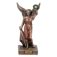 Laden Sie das Bild in den Galerie-Viewer, Nike Goddess of Victory Figurine Greek Mythology Statue Winged Deity Ornament