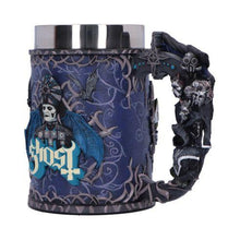 Load image into Gallery viewer, Papa Emeritus Evolution Tankard | Ghost Band Gothic Resin Mug 18.5cm Gift Boxed