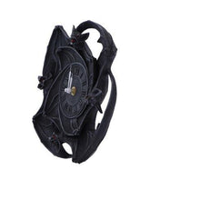 Load image into Gallery viewer, Vampire Gothic Bat Wing Wall Clock for Dark Home Decor Timeless Occult Altar