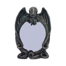 Load image into Gallery viewer, Gothic Cthulhu Mirror Decor Fantasy Horror Figurine by Nemesis Now 24cm