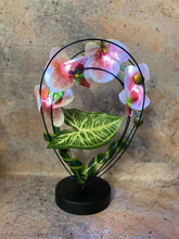 Laden Sie das Bild in den Galerie-Viewer, Elegant Illuminated Artificial Orchids - 33 cm Tall LED Orchid Display Home Decoration Exquisite Gift-OsirisTradingUK