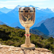 Load image into Gallery viewer, Egyptian Isis Goblet - Stunning Decorative Chalice - Egyptian Decor Ornament