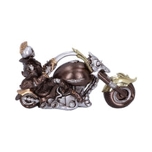 Load image into Gallery viewer, Steampunk Skeleton Motorbike Figurine Gothic Rider Statue Fantasy Horror Ornament