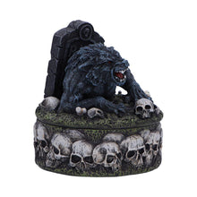 Load image into Gallery viewer, Horror Werewolf Figurine Box Gothic Storage Dark Figurine Trinket Holder Occult Art