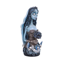 Load image into Gallery viewer, Official Corpse Bride Emily Bust Ornament Tim Burton Gothic Collectible Resin Statue