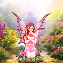 Load image into Gallery viewer, Enchanting Fairy Figurine Fantasy Statue Mystical Home Decor Boxed Collectable