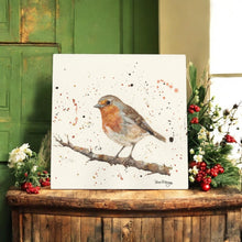 Load image into Gallery viewer, RALPH Ceramic Art Tile by Bree Merryn – Handcrafted, 20x20cm, Ready to Hang, Stunning Wildlife Design