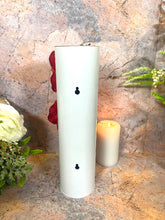 Laden Sie das Bild in den Galerie-Viewer, Artificial Orchids | Life-Like Floral Decor | Faux Flowers White Metal Display | Wall Mounted & Freestanding | Elegant Home Accent-OsirisTradingUK