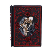 Load image into Gallery viewer, Macabre Skeleton Lovers Grimoire Journal Gothic Horror Couple Notebook Art