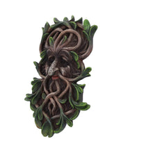 Laden Sie das Bild in den Galerie-Viewer, Mystical Forest Green Man Guardian Tree Spirit Wall Plaque Wiccan Pagan Art