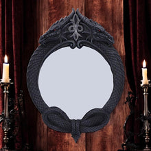 Load image into Gallery viewer, Gothic Dragon Mirror Nemesis Now Resin Wall Art Fantasy Ornament 35.5cm