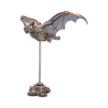 Load image into Gallery viewer, Mechanical Bat Statue Steampunk Ornament Gothic Creature Decorative Display