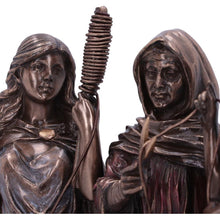 Load image into Gallery viewer, The Three Fates of Destiny Bronze Figurine 19cm – Mythological Resin Ornament
