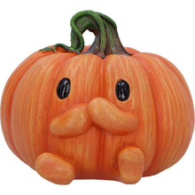 Laden Sie das Bild in den Galerie-Viewer, Pumpkin Statue Set See No, Speak No Hear No Figurines Gothic Halloween Decor
