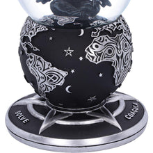 Load image into Gallery viewer, Gothic Baphomet Snow Globe Occult Home Decor Witchcraft Collectible Fantasy Art Decor