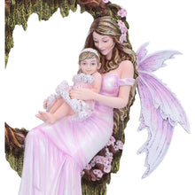 Load image into Gallery viewer, Fantasy Fairy Mother & Child Statue Symbolising Love & Protection Ornament Gift