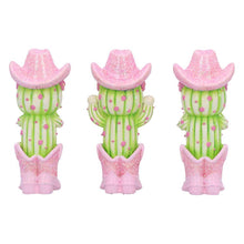Load image into Gallery viewer, Three Wise Cactus Figurines Cute Novelty Ornament See Hear Speak Evil Decor