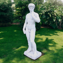Load image into Gallery viewer, Michelangelo David Replica Garden Statue - Italian Style Stone Effect Ornament 86 cm
