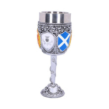 Load image into Gallery viewer, Goblet of The Brave Scottish Shield Chalice Knight Fantasy Ornament Ideal Gift