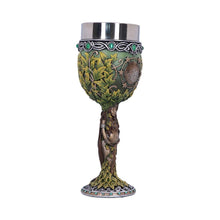 Load image into Gallery viewer, Wiccan Triple Moon Pagan Goblet Goddess Mother Earth Chalice Drinking Vessel