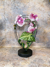 Laden Sie das Bild in den Galerie-Viewer, Elegant Illuminated Artificial Orchids - 33 cm Tall LED Orchid Display Home Decoration Exquisite Gift-OsirisTradingUK