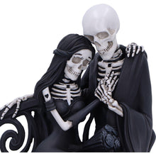 Load image into Gallery viewer, Romantic Death Embrace Statue Eternal Bond Skeleton Couple Fantasy Figurine