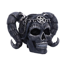Load image into Gallery viewer, Gothic Baphomet Doll Skull Ornament Alchemy Fantasy Figurine Wiccan Pentagram Statue
