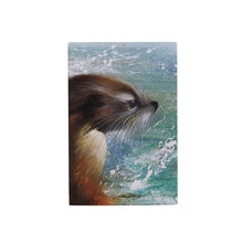 Load image into Gallery viewer, Otter Looking Out Ceramic Art Tile by David Finney - 30x20 cm - Ready to Hang - Unique Gift for Nature Lovers