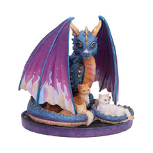 Load image into Gallery viewer, Foster Family Dragon and Cats Figurine | Selina Fenech Fantasy Ornament Hand-Painted Resin 12.5cm