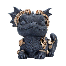 Load image into Gallery viewer, Steampunk Dragon Figurine Gothic Mechanical Creature Ornament Fantasy Collectible