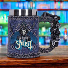 Load image into Gallery viewer, Papa Emeritus Evolution Tankard | Ghost Band Gothic Resin Mug 18.5cm Gift Boxed