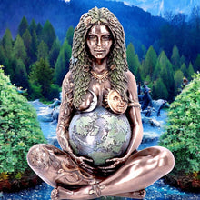 Load image into Gallery viewer, Mother Earth Gaia Statue Symbolic Design Artistic Sculpture Goddess of Nature Ornament