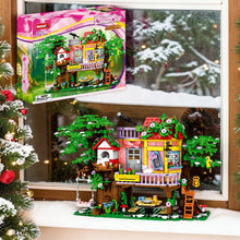 Load image into Gallery viewer, Treehouse 840 Piece Brick Construction Model Set Kids Girls Creative Toy Puzzle