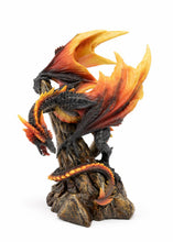 Laden Sie das Bild in den Galerie-Viewer, Fire Dragon Figurine Fantasy Statue Gothic Mythical Ornament Home Decor Gift