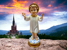 Load image into Gallery viewer, Divine Child Jesus Resin Statue, Blessed Christ Child Figurine for Spiritual Decor, Christian Faith Ornament, Religious Art Collectible 24cm-OsirisTradingUK