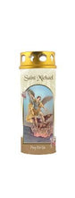 Load image into Gallery viewer, Saint Michael Candle with Windproof Cap, 16.5cm - Decorative Prayer Candle in Gift Box