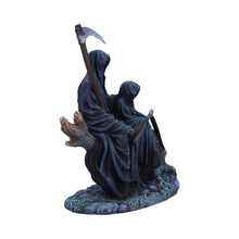 Laden Sie das Bild in den Galerie-Viewer, Dark Reaper & Child Figurine Gothic Horror Fantasy Home Decor Halloween Statue