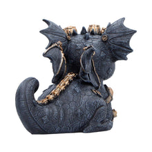 Load image into Gallery viewer, Steampunk Dragon Figurine Gothic Mechanical Creature Ornament Fantasy Collectible